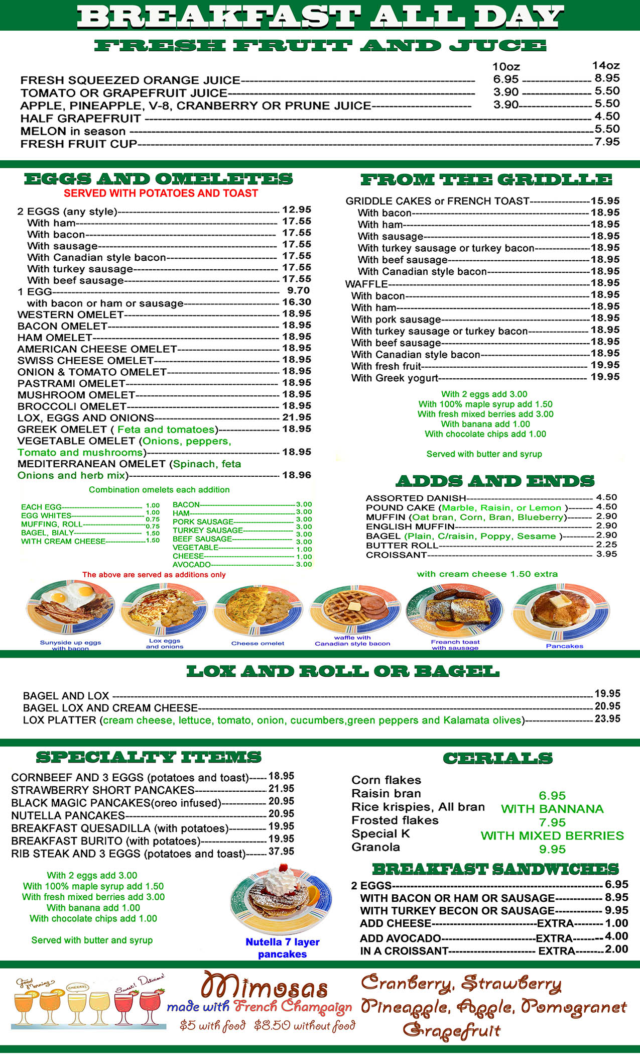 Astro Diner Menu.pdf Astro Restaurant accessibility